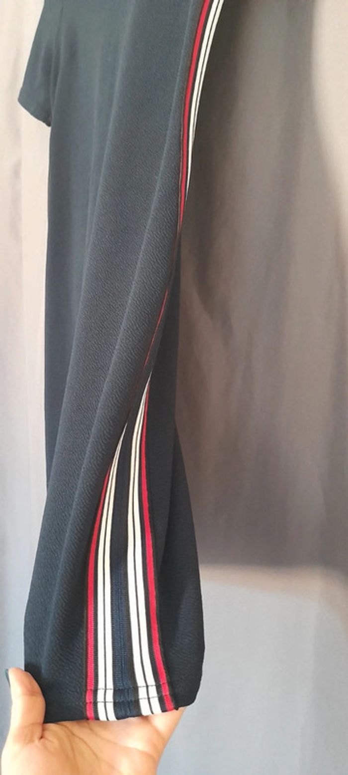 Robe avec bandes côté - photo numéro 5