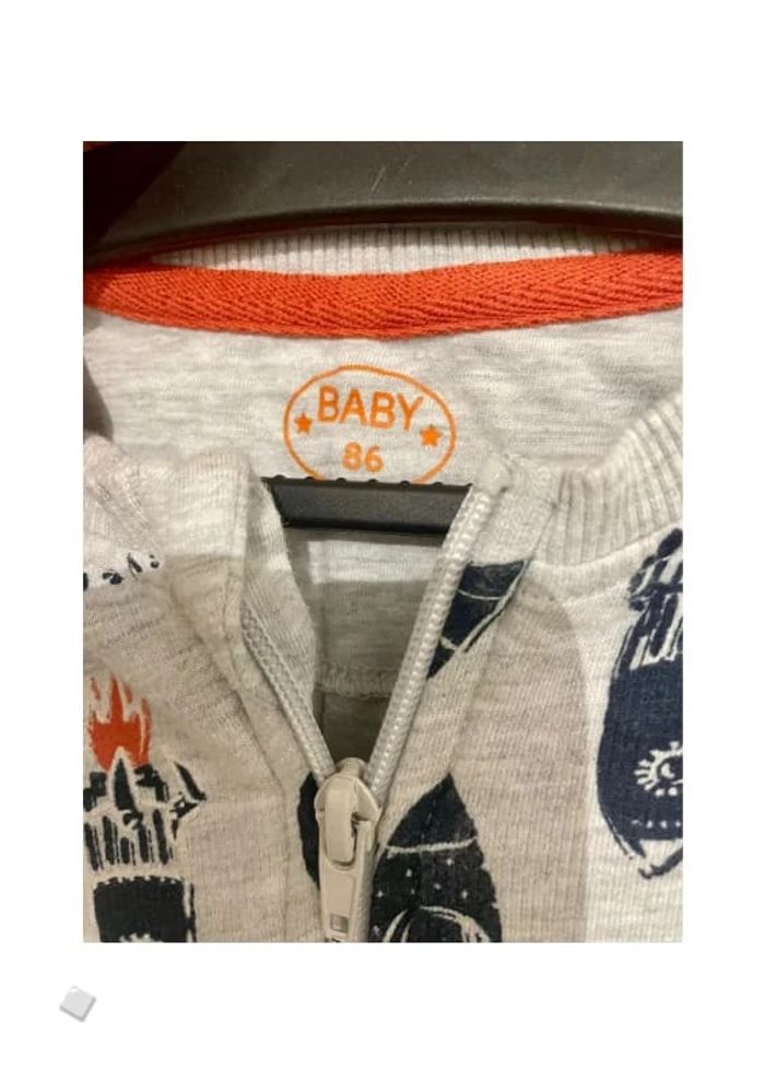 Combinaison pyjama coton 86 cm - photo numéro 4