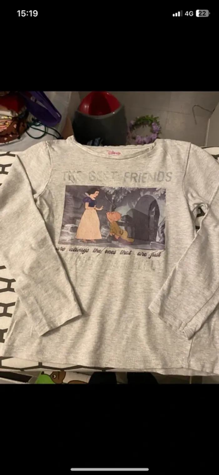 Tee-shirts blanche neige