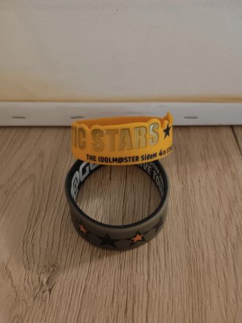 2 bracelets caoutchouc the idolm@ster