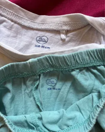 DON pyjama d’été 2 pièces Mots d’Enfants