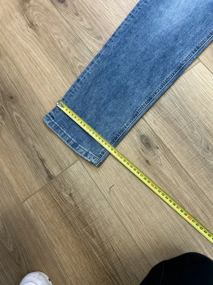 Jean homme bleu coupe droite neuf taille 46 W36 - photo numéro 6
