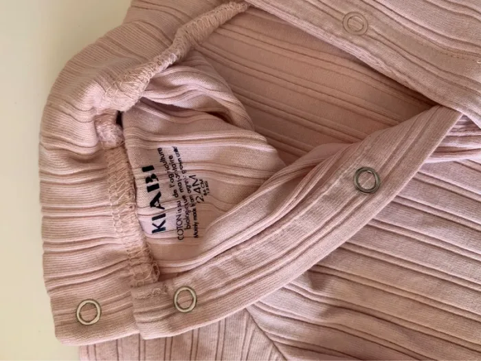 Bodies col roulé rose pâle. - photo numéro 2