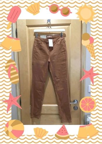 Jean Skinny camaïeu moutarde