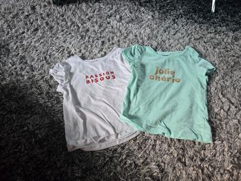 T-shirts kiabi 18 mois