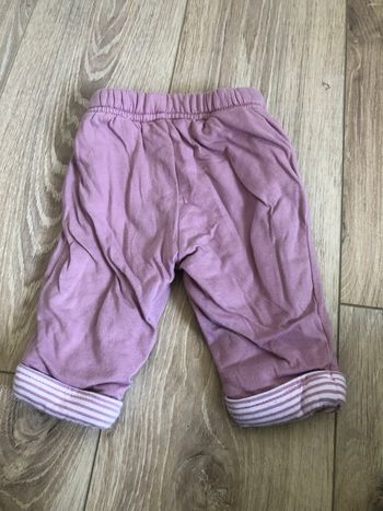 Pantalon rose fille 3 mois