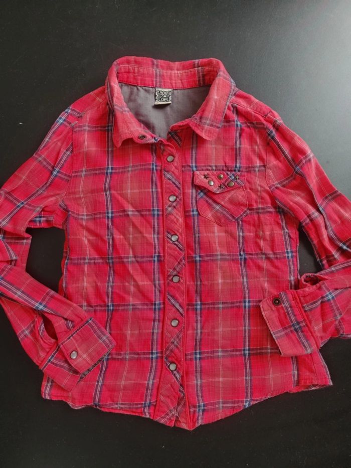 Chemise cintrée 6 ans