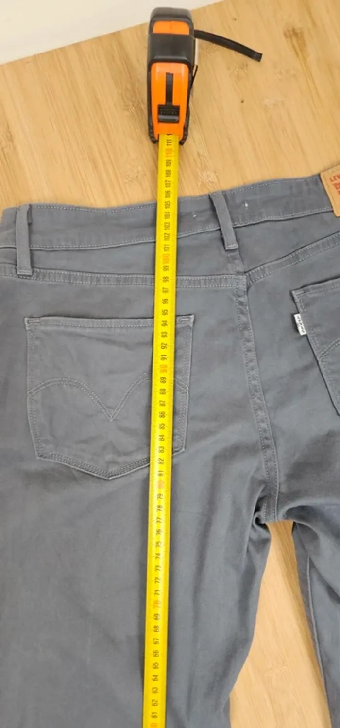 Levi's skinny filiforme mi-taille T:36 W29-L32 - photo numéro 13