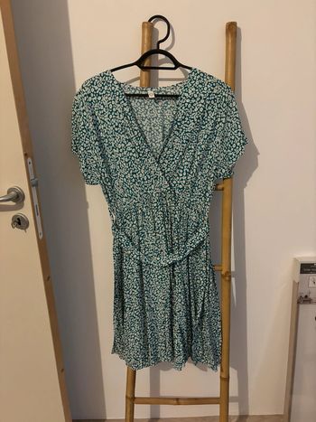 Robe courte verte