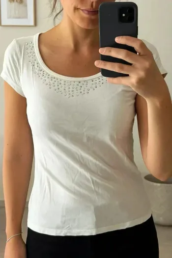 Tee shirt blanc - Taille S
