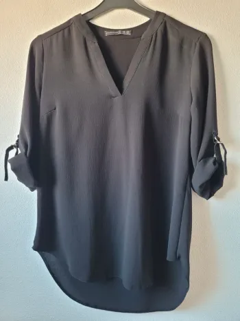 Blouse noire 3/4