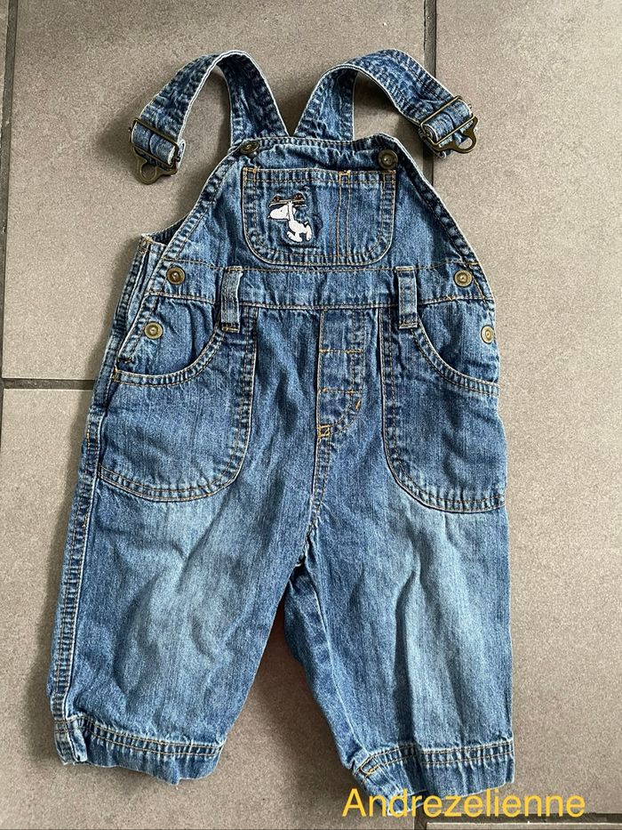Salopette Snoppy en jean