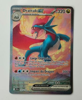 Carte pokémon drattak ex 188/159
