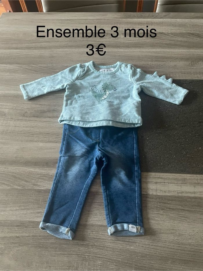 Lot 3 mois bébé garçon - photo numéro 4