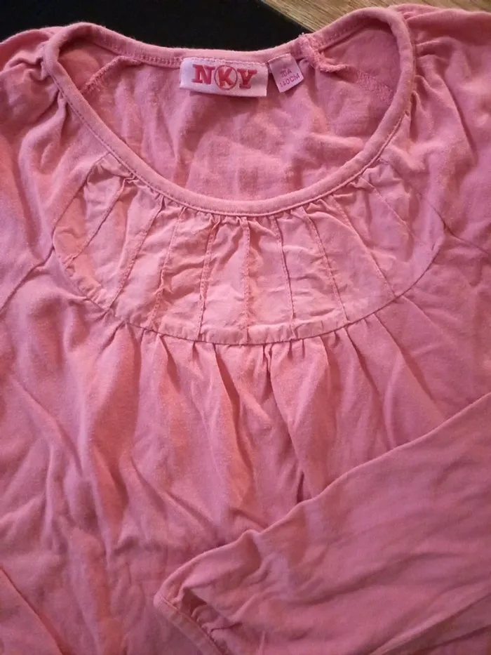 Haut rose fille 10 ans - photo numéro 2