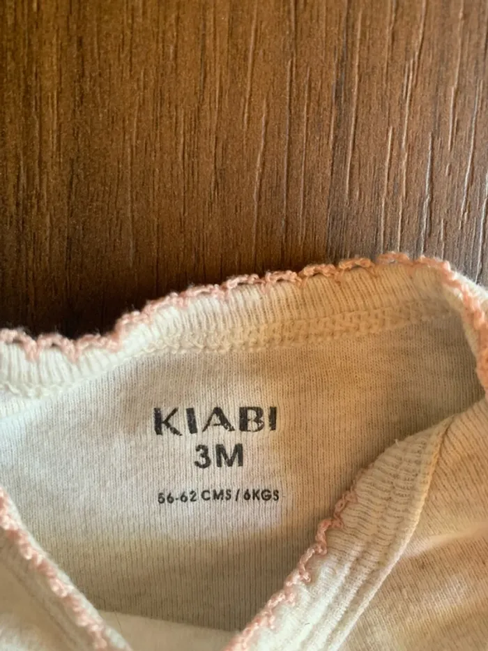 Bodi Kiabi fille 3 mois - photo numéro 3