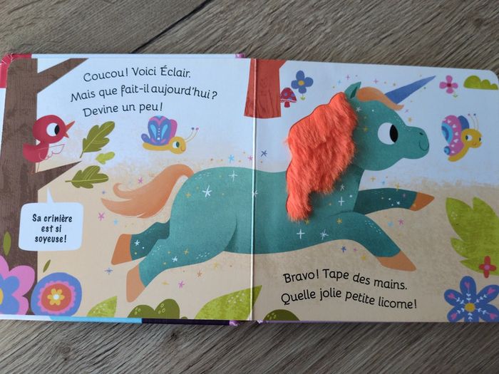 Livre licorne - photo numéro 2