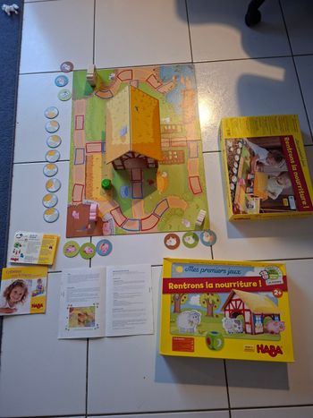 jeu éducatif Rentrons la nourriture  HABA