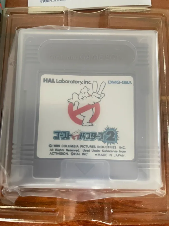 Jeu GameBoy Gohst Busters 2 Version jap - photo numéro 10