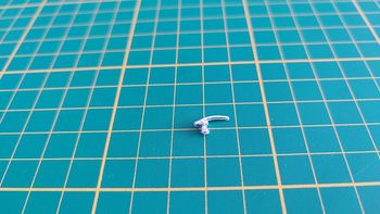 Poignée extérieure droite miniature Burago Bburago Volkswagen Beetle 1955 1/18 1/18e 1/18ème #C59