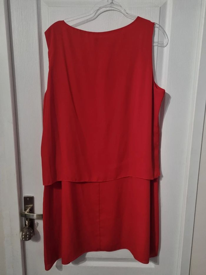 Robe fluide rouge toscane - photo numéro 4