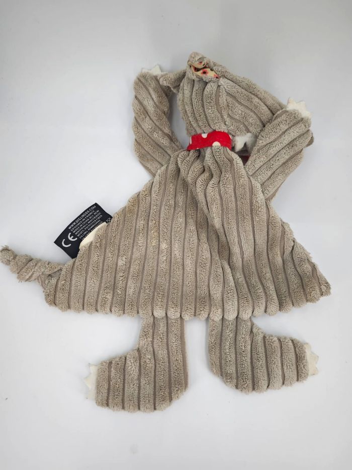 Doudou Plat Loup Gris Les Déglingos - photo numéro 2