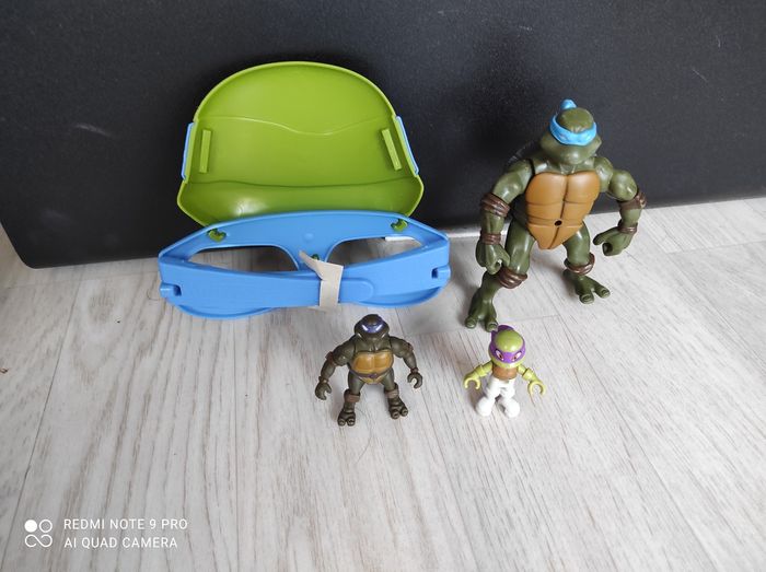 Lot figurines tortue Ninja - photo numéro 2
