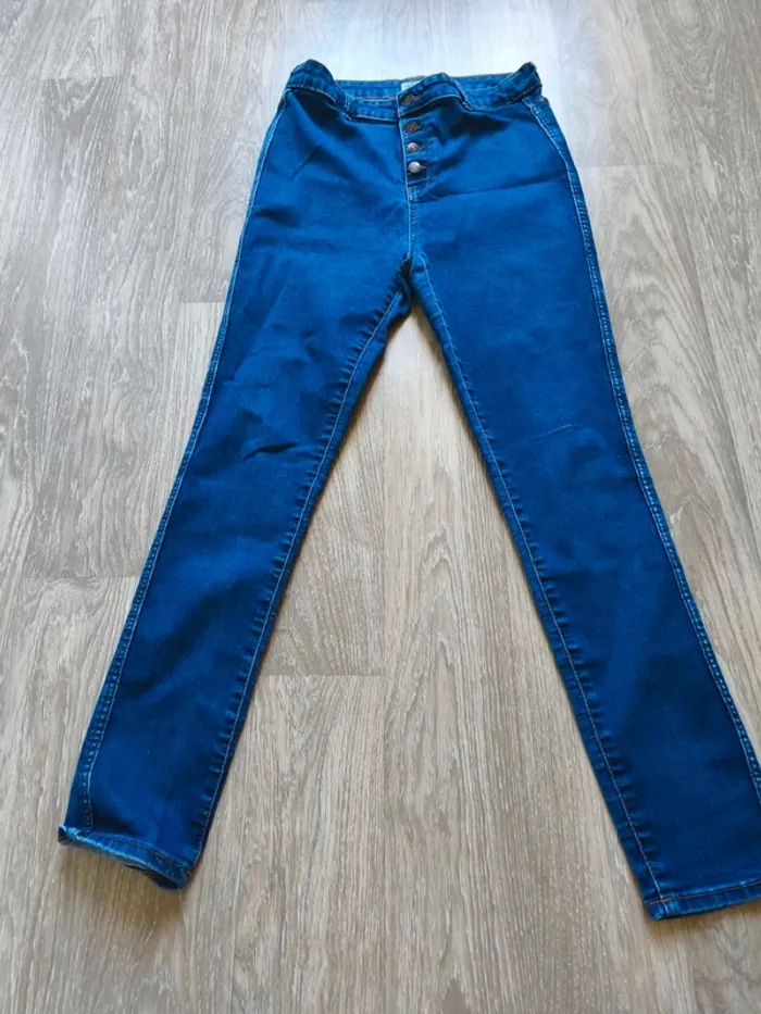 Jeans taille haute skinny 44 - photo numéro 2