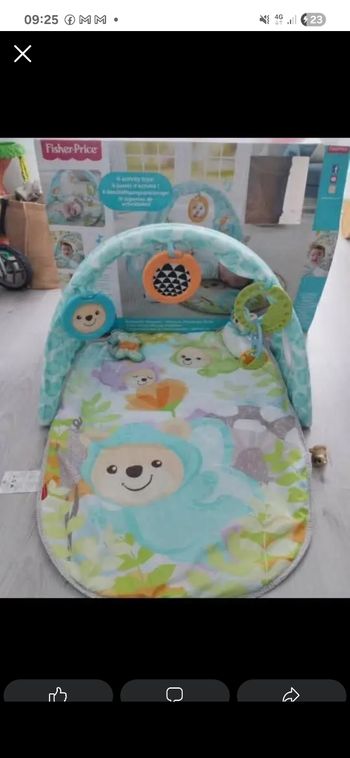 Tapis d’éveil bébé 0-6 mois