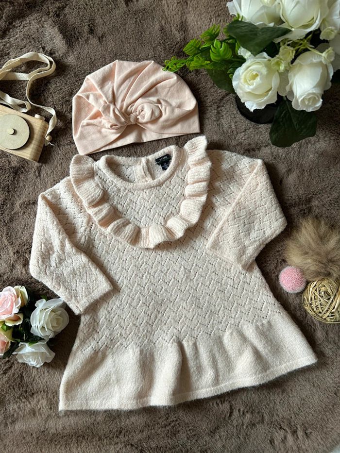 Robe en maille 12 mois
