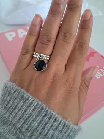 Bague onyx noir