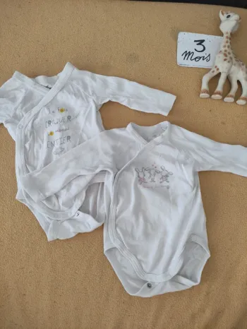 Lot de 2 bodies