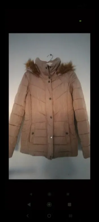 Doudoune beige 36