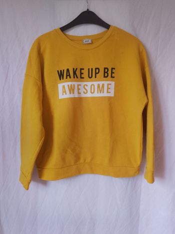 Sweat jaune Pimkie