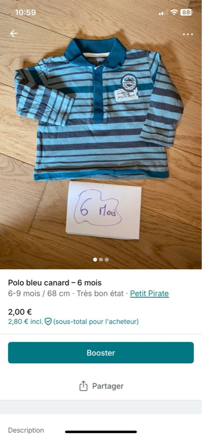 🧸 Lot hiver 6 mois 36 pièces - photo numéro 4