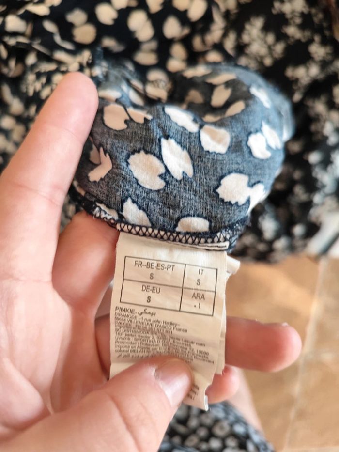 Combishort été bleue tâches blanches - photo numéro 6