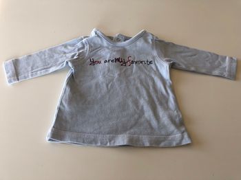 T-shirt bébé You are my favorite 1M