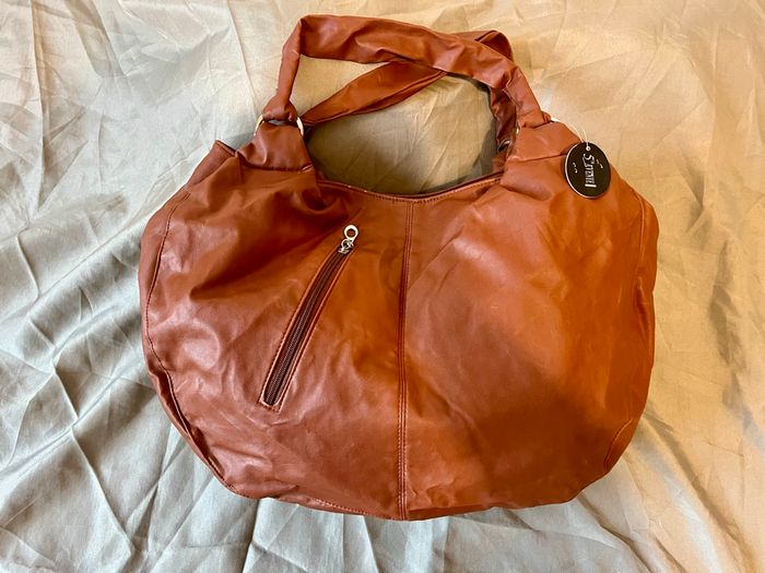 Sac cabas marron camel – 5th Avenue Paris Store – Neuf avec étiquette