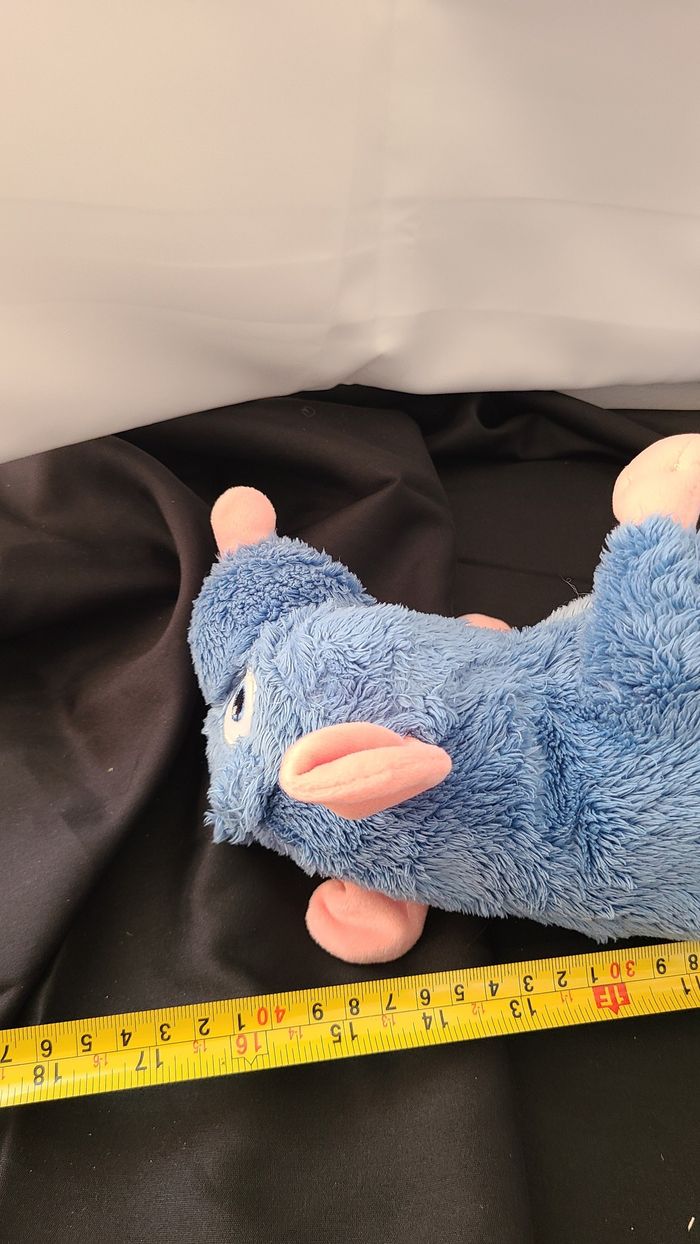 Peluche rat Remy NICOTOY Disney Ratatouille classique bleu - photo numéro 3