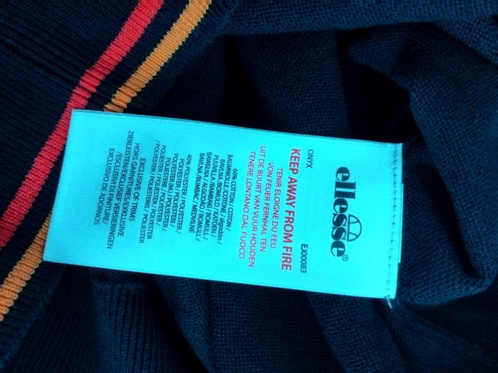 Pull homme Ellesse, neuf avec étiquettes, taille M/48 - photo numéro 4