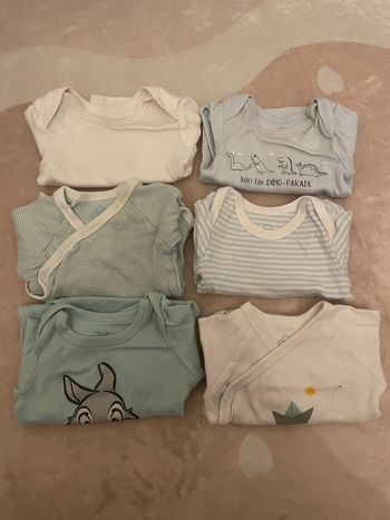 Bodies manches longues T6mois