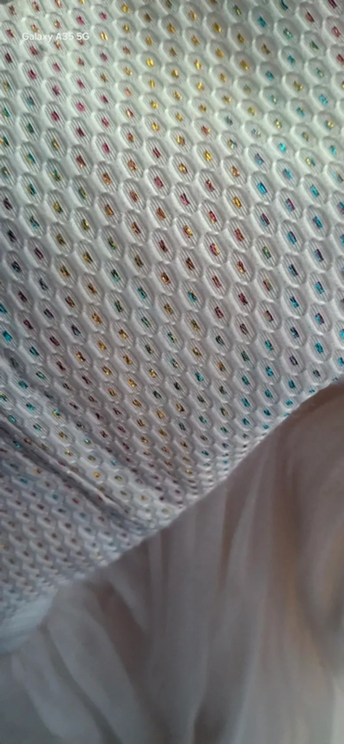 Robe de cérémonie à strass pour fillette rare édition - photo numéro 6