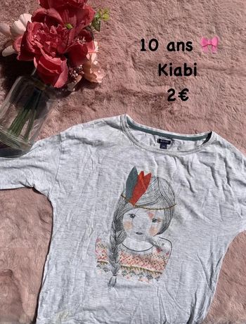 T-shirt 🎀 10 ans 🎀 Kiabi