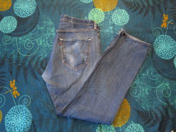 Jean Levi’s 501 coupe régular droite homme 100% coton Taille 46 W36 L32 Bleu (J234)