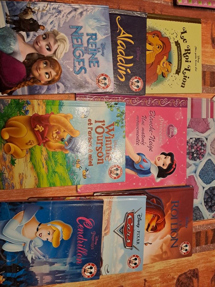 Lot 8 livres disney