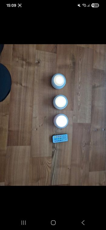 Leds avec télécommande