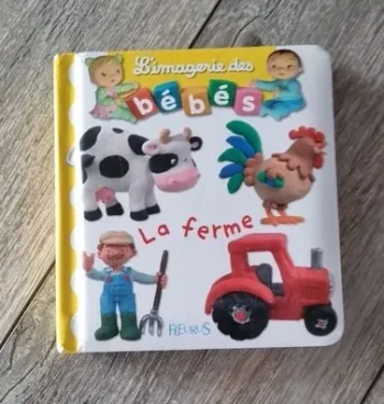Livre l'imagerie des bébés : la ferme