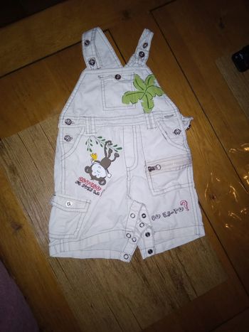 Salopette short