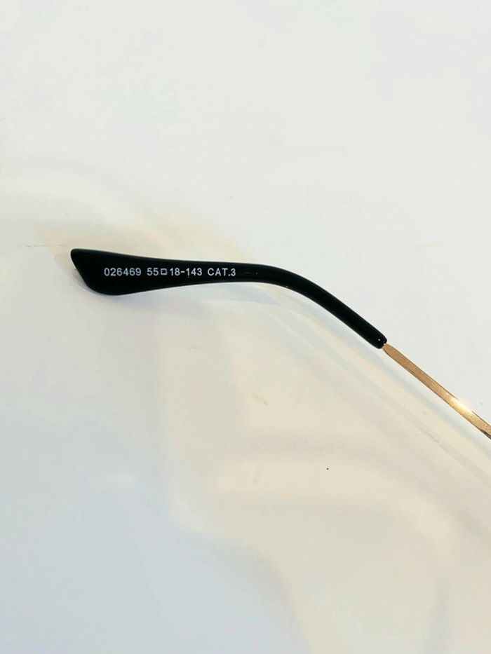 Lunette de soleil femme cats fleurie et dorée verres dégradés UV protection catégorie 3 - photo numéro 5