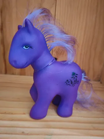 Petit poney violet